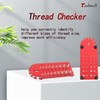 findmall Thread Identifier Gauges Nut and Bolt Thread Checker Multi-Function