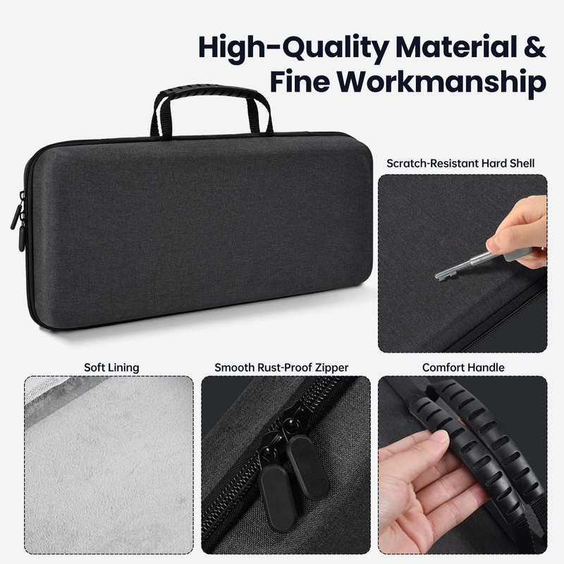 Hard Shell Travel Keyboard Case for AULA F99/ 99, AULA