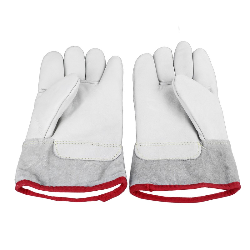 Work Gloves Waterproof Cowhide Cold Resistant Low Temperature Liquid Ammonia