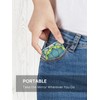 OMIRO 1X/3X Magnifying Mirror, Unique Painting Compact Mirror with Classical