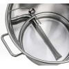 BREWSIE Home Brew Kettle Stainless Steel + Thermometer, Ball Valve,