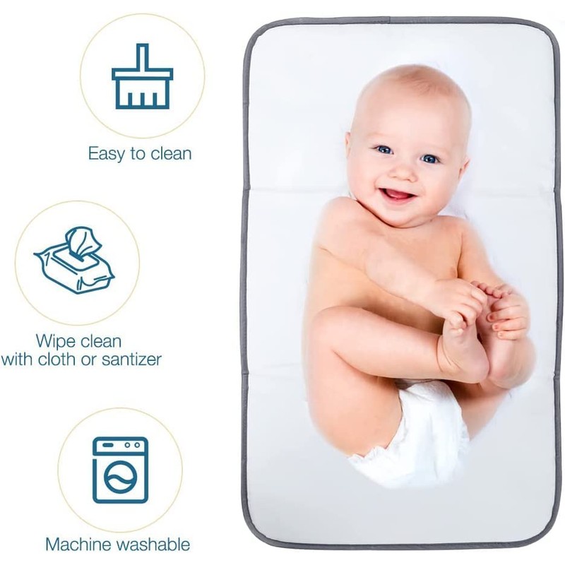 Baby Mobile Changing Mat 30 x 60 cm Waterproof Foldable