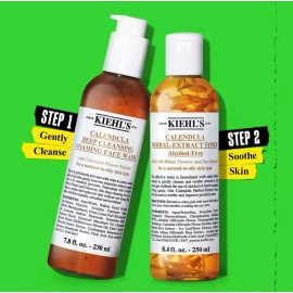 Kiehl's Kiehl’s 2-Pc Leave The Oil Behind Skincare Set: Face Wash & Toner