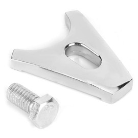 Acouto Sujeción del distribuidor de rendimiento, abrazadera del distribuidor Sujeción del acero cromado SBC BBC Ajuste para MOTORES 265 283 305 307 327 350 383 400 396 402 427 454 472 502