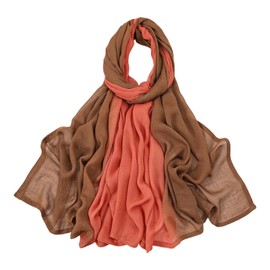 Wendyfull Modal Hijab Ombre Head Scarf Shawl Wrap for Women Muslim Lightweight