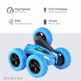 OpenRC Remote Control Car for Off-Road Vehicles - 360° Roration Stunt Car with Remote Control - Gift Toy for Kids Boys Girls - Electric Fast Car Drift Car