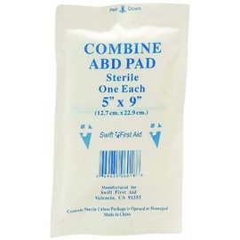 Honeywell North by Honeywell 065590 ABD Pad, 5-Inch x 9-Inch