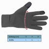 ALPIDEX Lightweight Sports Gloves Running Gloves Touchscreen Running Gloves Thin