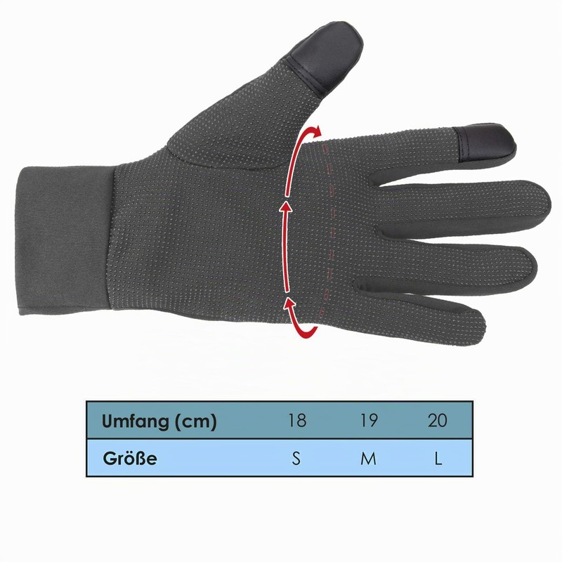 ALPIDEX Lightweight Sports Gloves Running Gloves Touchscreen Running Gloves Thin