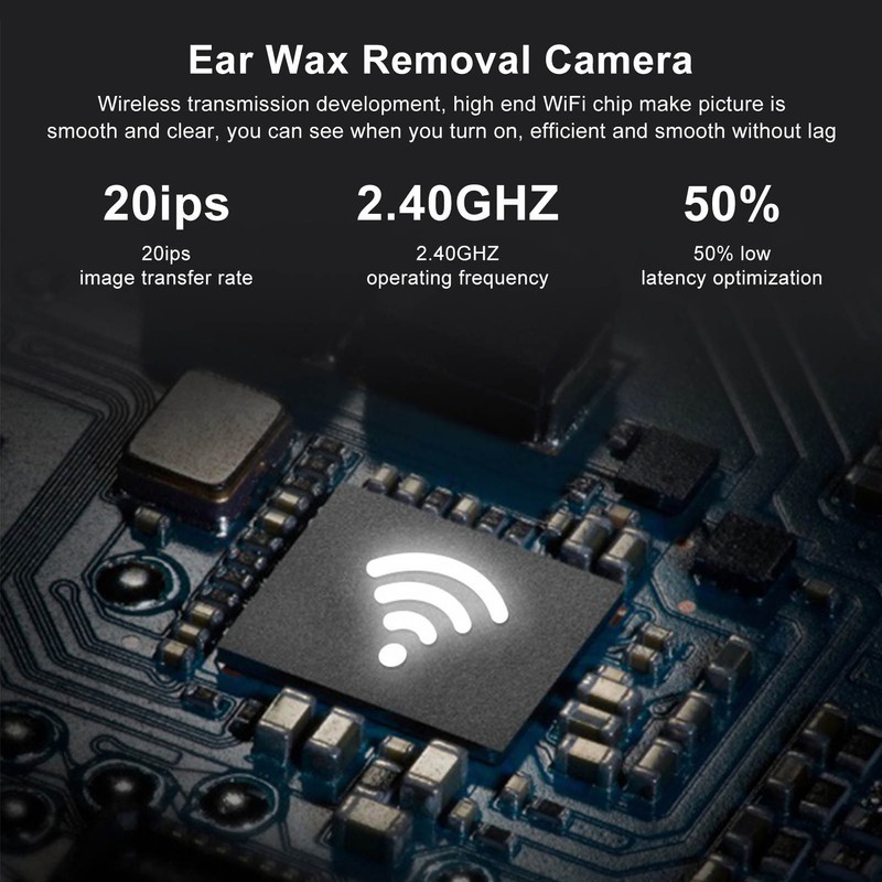 Ear Wax Removal Tool Camera Cleaner Earwax Remover Kit Wireless