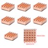 8PCS Pure Copper RAM Heat Sink Cooling Fin Heatsink for