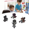 4Pcs Dinosaur Motorbike Toy Motorcycle PVC Pull Car Home Decoration