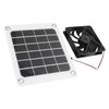 10W Solar Powered Exhaust Fan 5V Waterproof Portable Monocrystalline Silicon
