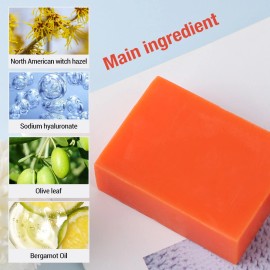 Kojic Acid Soap Dark Spot Whitening Turmeric Soap Skin Bleaching Lightening 100G
