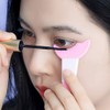 Easy eye makeup eyeline guide mascara base - rose red / 간편 아이 메이크업 아이라인 가이드 마스카라 받침 - 로즈레드