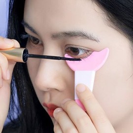 Easy eye makeup eyeline guide mascara base - rose red / 간편 아이 메이크업 아이라인 가이드 마스카라 받침 - 로즈레드