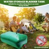 400 L/105.7 Gallon Water Storage Bladder, Foldable Portable Water Bladder