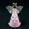 FGK115DT Cute Handmade Glassware Little Prima Angel Bell