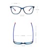 mincl Transition Photochromic Transparent Frame Bifocal Reading Glasses For Men