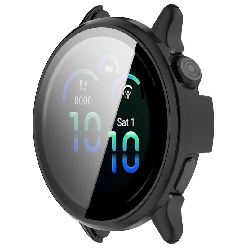 Fit for Garmin Vivoactive 6 Screen Protector Case,Hard PC Plated