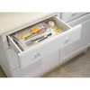 iDesign Clarity Plastic Divided Drawer Organizer, Storage Container for Vanity,