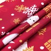 LuxFocus Round Tablecloth Christmas Decoration, Waterproof Tablecloth for Dining Room,