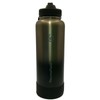 ThermoFlask Stainless Steel Water Bottle, 40 oz, 2-Pack (Silver/Blue Brushed)