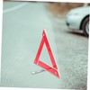 BUGUUYO Roadside Emergency Triangle Reflective Plastic Car Warning Sign Symbol