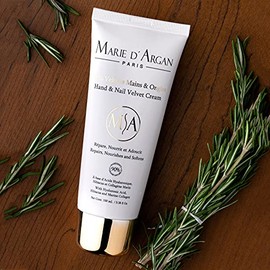 Crema Para Manos Y Uñas 100 ml | Ácido Hialurónico, Colágeno Marino, Hibiscus | Hidratante, Reparadora y Fortalecedora | Ideal Para Manos Secas | Marie D’Argan
