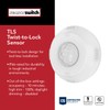 Sensor Switch Twist-to-Lock Motion Sensor, Easy to Install Daylight and