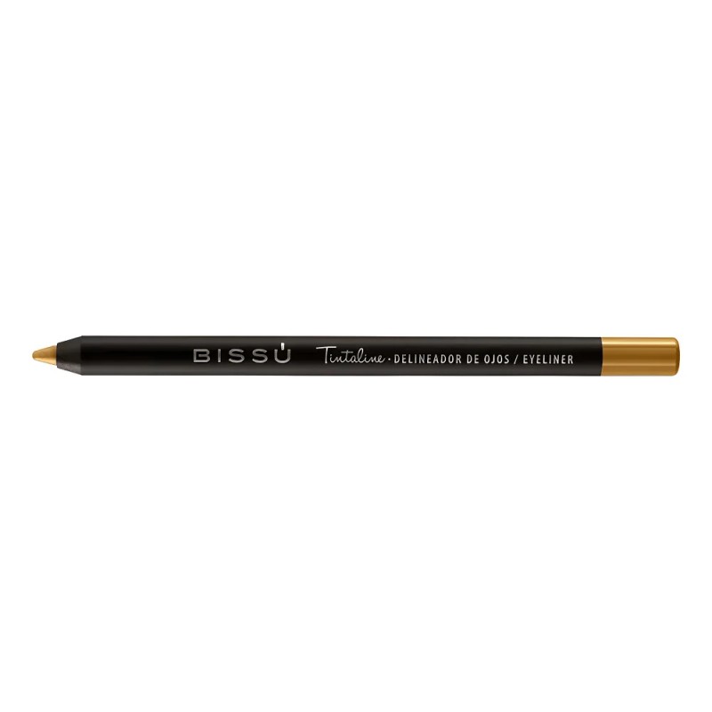 Lápiz Delineador De Ojos Bissú Tintaline Ojos 09 Dorado Mate