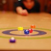 TOPZEA 32 Pieces Mini Shuffleboard Replacement Pucks, Shuffleboard Rollers Set