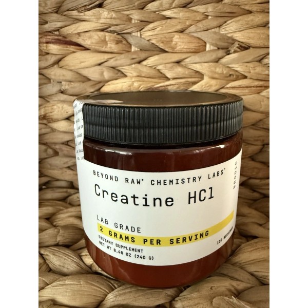 Muscle Labs Beyond Raw Chemistry Labs Creatine HC1 120 Servings