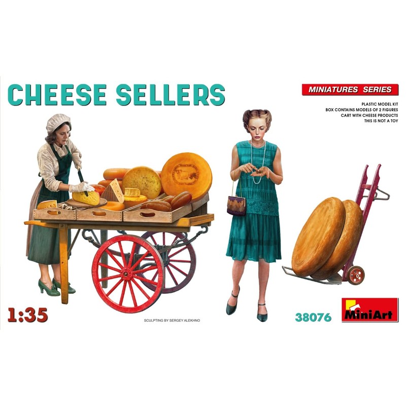 MiniArt Cheese Sellers