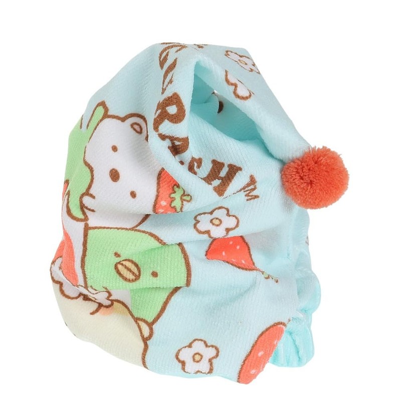 Marushin 6575016700 Towel Cap, Children, Sumikko Gurashi, Hair Drying, Water
