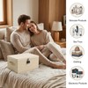 2 Pack Discreet Lockable Storage Organizer with Combination Locks, 15