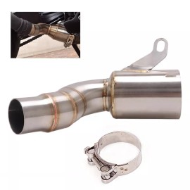 Unbranded Modified Exhaust Mid Link Pipe Slip for DUKE 390 RC390 2021-2023 Adventure 401