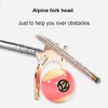 Retractable Billiard Cue Stick, Retractable Billiard Bridge Stick, Removable Metal