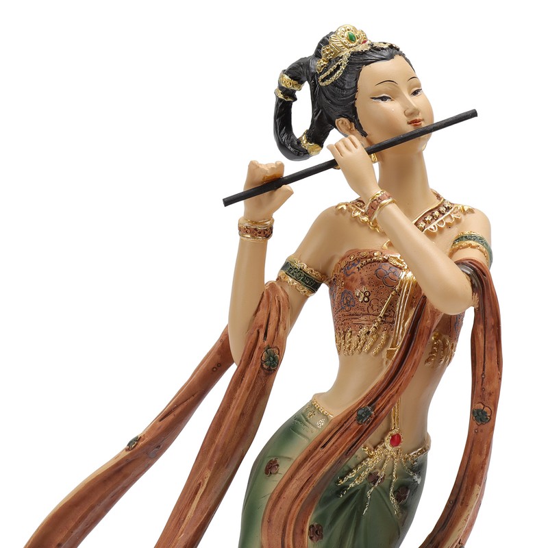 Resin Ancient Beauty Statue Chinese Style Classical Beautiful Women Figurine