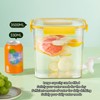 Refrigerator Cold Kettle 3.5L with Faucet Multifunctional PET Economical Practical