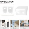 Boxonly 30mm x 30mm x 26mm L Corner Brace Shape