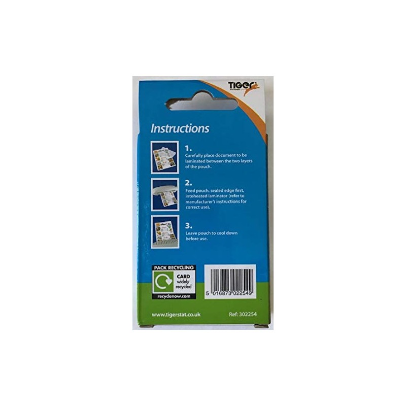 Business Card Size Laminating Pouches Pack of 50