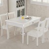 Sancua Mantel Rectangular de PVC 100% Impermeable, 70 x 90