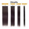 Felendy Extensiones De Cabello Con Clip, 7 Piezas, Cabeza Completa,