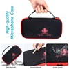 YOUSHARES MV7 Microphone Case Bag with Mic Cover Foam -