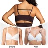 18Pcs Clear Bra Straps with Bra Clips, Soft Clear Strap