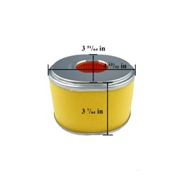 TURBOTUNITY 2 Pack GX240 GX270 Air Filter w/spark plug for Honda 8HP 9HP Engine Air Filter Plus Foam Pre Filter 17210-ZE2-505 17210-ZE2-822 17210-ZE2-515