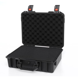 AxiGear 16in Waterproof Hard Shell Case with DIY Customizable Foam Insert (15 x 11 x 4.7in Interior)