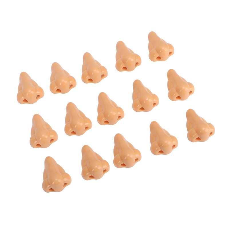 15pcs Nose Shape Pencil Sharpeners for Student Cartoon Plastic Pencil