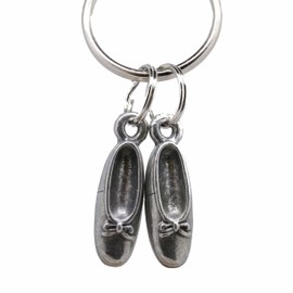 Jim Clift Design Ballet Slipper Keyring